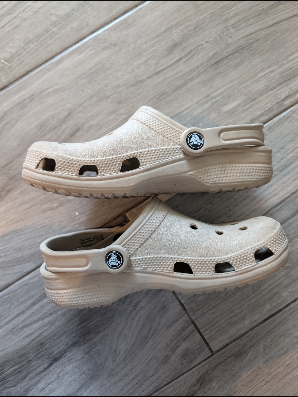 CROCS Classic Clogs in Beige